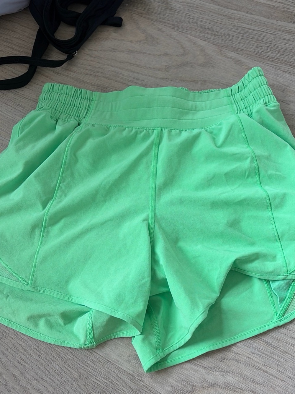 lululemon athletica Neon Green Women's Athletic Shorts